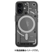 iPhone 16 対応 ケース MagSafe 対応 クリア オシャレ イラスト 機械 内部構造 柄 耐衝撃 スマホケース おしゃれ マグセーフ スマホカバー Xray M トランスパレント ME_IPNCSPTXM_TR