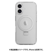 iPhone 16 対応 ケース クリア MagSafe 対応 スタンド リング付き 耐衝撃 MIL規格 スマホケース マグセーフ リング スマホカバー MagStand M トランスパレント SE_IPNCSPTMN_TR