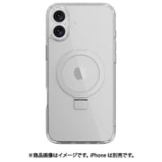 iPhone 16 Plus 対応 ケース クリア MagSafe 対応 スタンド リング付き 耐衝撃 MIL規格 スマホケース マグセーフ リング スマホカバー MagStand M トランスパレント SE_IPBCSPTMN_TR