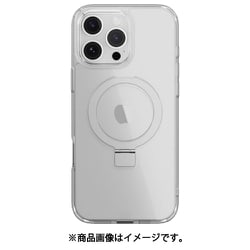 iPhone 16 Pro Max 対応 ケース クリア MagSafe 対応 スタンド リング付き 耐衝撃 MIL規格 スマホケース マグセーフ リング スマホカバー MagStand M トランスパレント SE_IPGCSPTMN_TR