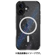 iPhone 16 対応 ケース クリア オシャレ キラキラ 可愛い MagSafe 対応 耐衝撃 スマホケース ラメ かわいい マグセーフ スマホカバー Cosmos M ネビュラ SE_IPNCSPTOM_NB