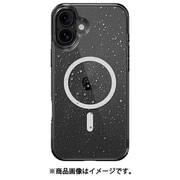 iPhone 16 Plus 対応 ケース クリア オシャレ キラキラ 可愛い MagSafe 対応 耐衝撃 スマホケース ラメ かわいい マグセーフ スマホカバー Cosmos M スターライト SE_IPBCSPTOM_SL