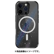 iPhone 16 Pro 対応 ケース クリア オシャレ キラキラ 可愛い MagSafe 対応 耐衝撃 スマホケース ラメ かわいい マグセーフ スマホカバー Cosmos M ネビュラ SE_IPRCSPTOM_NB
