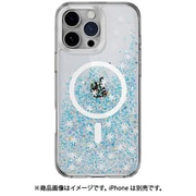 iPhone 16 Pro Max 対応 ケース クリア オシャレ キラキラ 可愛い MagSafe 対応 耐衝撃 スマホケース ラメ かわいい マグセーフ スマホカバー Starfield M フローズン SE_IPGCSPTFM_FZ