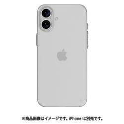 iPhone 16 Plus 対応 ケース 超 薄型 軽量 指紋 傷 防止 スマホケース サラサラ フロスト クリア スマホカバー 0.35 トランスパレント SE_IPBCSPP35_TR
