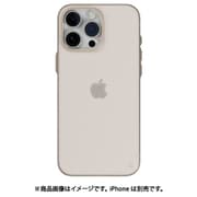 iPhone 16 Pro Max 対応 ケース 超 薄型 軽量 指紋 傷 防止 スマホケース サラサラ フロスト クリア スマホカバー 0.35 デザート SE_IPGCSPP35_DS