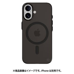 iPhone 16 対応 ケース Magsafe 対応 超 薄型 軽量 指紋 傷 防止 スマホケース サラサラ フロスト クリア マグセーフ スマホカバー 0.35 M アッシュ SE_IPNCSPP3M_AS
