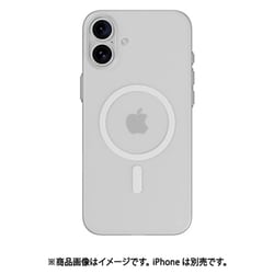iPhone 16 Plus 対応 ケース Magsafe 対応 超 薄型 軽量 指紋 傷 防止 スマホケース サラサラ フロスト クリア マグセーフ スマホカバー 0.35 M トランスパレント SE_IPBCSPP3M_TR