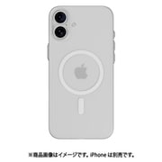 iPhone 16 Plus 対応 ケース Magsafe 対応 超 薄型 軽量 指紋 傷 防止 スマホケース サラサラ フロスト クリア マグセーフ スマホカバー 0.35 M トランスパレント SE_IPBCSPP3M_TR