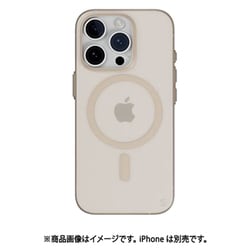 iPhone 16 Pro 対応 ケース Magsafe 対応 超 薄型 軽量 指紋 傷 防止 スマホケース サラサラ フロスト クリア マグセーフ スマホカバー 0.35 M デザート SE_IPRCSPP3M_DS