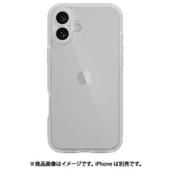 iPhone 16 Plus 対応 ケース クリア 耐衝撃 米軍 MIL規格 スマホケース 透明 軽量 スマホカバー Aero トランスパレント ME_IPBCSPTAE_TR