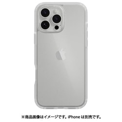 iPhone 16 Pro Max 対応 ケース クリア 耐衝撃 米軍 MIL規格 スマホケース 透明 軽量 スマホカバー Aero トランスパレント ME_IPGCSPTAE_TR