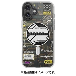 iPhone 16 Plus 対応 ケース MagSafe 対応 クリア オシャレ イラスト アート 柄 耐衝撃 スマホケース おしゃれ マグセーフ スマホカバー Artist M サイバー SE_IPBCSPTUM_CY
