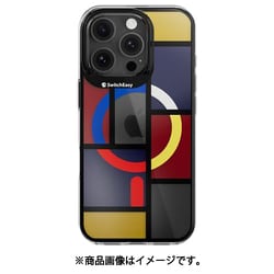 iPhone 16 Pro 対応 ケース MagSafe 対応 クリア オシャレ イラスト アート 柄 耐衝撃 スマホケース おしゃれ マグセーフ スマホカバー Artist M モンドリアン SE_IPRCSPTUM_MD