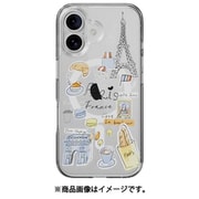 iPhone 16 対応 ケース MagSafe 対応 クリア オシャレ イラスト アート 柄 耐衝撃 スマホケース おしゃれ マグセーフ スマホカバー Style M パリ SE_IPNCSPTSC_PR