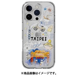 iPhone 16 Pro 対応 ケース MagSafe 対応 クリア オシャレ イラスト アート 柄 耐衝撃 スマホケース おしゃれ マグセーフ スマホカバー Style M タイペイ SE_IPRCSPTSC_TP