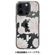 iPhone 16 Pro 対応 ケース MagSafe 対応 クリア オシャレ イラスト アート 柄 耐衝撃 スマホケース おしゃれ マグセーフ スマホカバー Style M ホワイトフラワー SE_IPRCSPTTM_WF