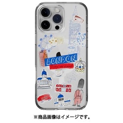 iPhone 16 Pro Max 対応 ケース MagSafe 対応 クリア オシャレ イラスト アート 柄 耐衝撃 スマホケース おしゃれ マグセーフ スマホカバー Style M ロンドン SE_IPGCSPTSC_LD