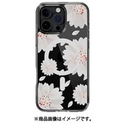 iPhone 16 Pro Max 対応 ケース MagSafe 対応 クリア オシャレ イラスト アート 柄 耐衝撃 スマホケース おしゃれ マグセーフ スマホカバー Style M ホワイトフラワー SE_IPGCSPTTM_WF
