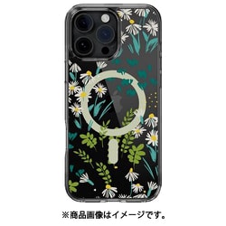 iPhone 16 Pro Max 対応 ケース MagSafe 対応 クリア オシャレ イラスト アート 柄 耐衝撃 スマホケース おしゃれ マグセーフ スマホカバー Style M デイジー SE_IPGCSPTTM_DS