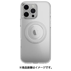 iPhone 16 Pro Max 対応 ケース クリア MagSafe対応 スタンド リング付き 耐衝撃 MIL規格 スマホケース マグセーフ リング スマホカバー MagStand 360 M with Ring トランスパレント ME_IPGCSPTM6_TR