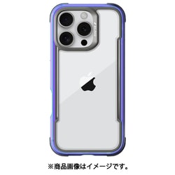 iPhone 16 Pro Max 対応 ケース クリア 耐衝撃 米軍MIL規格 スマホケース 薄型 アルミ フレーム 透明 スマホカバー Shield イリデセント RT_IPGCSAPSH_IR