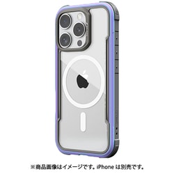 iPhone 16 Pro Max 対応 ケース クリア MagSafe 対応 耐衝撃 米軍 MIL規格 スマホケース アルミ フレーム Shield MagSafe イリデセント RT_IPGCSAPSA_IR