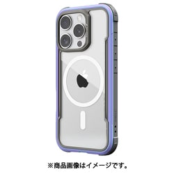 iPhone 16 Pro 対応 ケース クリア MagSafe 対応 耐衝撃 MIL規格 スマホケース アルミ フレーム Shield MagSafe イリデセント RT_IPRCSAPSA_IR