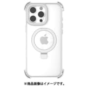 iPhone 16 Pro 対応 ケース クリア MagSafe対応 スタンド リング付き 耐衝撃 MIL規格 スマホケース マグセーフ リング スマホカバー Dual Impact Kick MagSafe クリア RT_IPRCSPTDK_CL