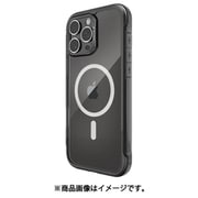 iPhone 16 Pro Max 対応 ケース マグセーフ 対応 耐衝撃 米軍 MIL規格 クリア 耐衝撃ケース アルミ フレーム スマホケース Air MagSafe スモーク RT_IPGCSAPRM_SM