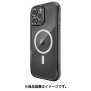 iPhone 16 Pro 対応 ケース MagSafe 対応 耐衝撃 米軍 MIL規格 クリア 耐衝撃ケース アルミ フレーム Air MagSafe スモーク RT_IPRCSAPRM_SM
