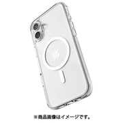 iPhone 16 Plus 対応 ケース MagSafe 対応 耐衝撃 クリア カバー 背面 ハード 透明 マグセーフ スマホケース Clear MagSafe ホワイト RT_IPBCSPTMC_WH