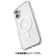 iPhone 16 対応 ケース MagSafe 対応 耐衝撃 クリア カバー 背面 ハード 透明 マグセーフ スマホケース Clear MagSafe ホワイト RT_IPNCSPTMC_WH