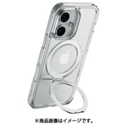 iPhone 16 Plus 対応 ケース クリア マグセーフ 対応 耐衝撃 ストラップホール スタンド 付 スマホケース Air Stand MagSafe クリア RT_IPBCSPTMK_CL
