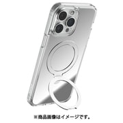 iPhone 16 Pro 対応 ケース クリア マグセーフ 対応 耐衝撃 ストラップホール スタンド 付 スマホケース 背面 ミラー カバー Air Stand Mirror MagSafe クリアミラー RT_IPRCSPTAS_CM