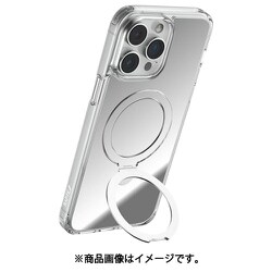 iPhone 16 Pro Max 対応 ケース クリア マグセーフ 対応 耐衝撃 ストラップホール スタンド 付 スマホケース 背面 ミラー カバー Air Stand Mirror MagSafe クリアミラー RT_IPGCSPTAS_CM