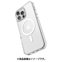 iPhone 16 Pro Max 対応 ケース MagSafe 対応 耐衝撃 クリア カバー 背面 ハード マグセーフ スマホケース Clear MagSafe ホワイト RT_IPGCSPTMC_WH