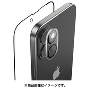 iPhone 16 Plus 対応 液晶 ガラスフィルム カメラ保護 フィルム 2点 セット 指紋 気泡 傷 防止 保護ガラス 9H ガラス 使用 カメラ レンズカバー 2 in 1 Bundle Kit クリア RT_IPBCSPCB2_CL