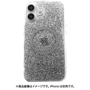 iPhone 16 対応 ケース クリア オシャレ キラキラ 可愛い MagSafe 対応 耐衝撃 スマホケース ラメ かわいい マグセーフ スマホカバー Starburst ダイアモンド BT_IPNCSPTSB_DM