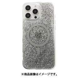 iPhone 16 Pro 対応 ケース クリア オシャレ キラキラ 可愛い MagSafe 対応 耐衝撃 スマホケース ラメ かわいい マグセーフ スマホカバー Starburst ダイアモンド BT_IPRCSPTSB_DM