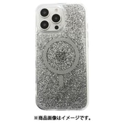 iPhone 16 Pro 対応 ケース クリア オシャレ キラキラ 可愛い MagSafe 対応 耐衝撃 スマホケース ラメ かわいい マグセーフ スマホカバー Starburst ダイアモンド BT_IPRCSPTSB_DM