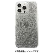 iPhone 16 Pro Max 対応 ケース クリア オシャレ キラキラ 可愛い MagSafe 対応 耐衝撃 スマホケース ラメ かわいい マグセーフ スマホカバー Starburst ダイアモンド BT_IPGCSPTSB_DM