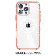 iPhone 16 Pro Max 対応 ケース クリア MagSafe対応 耐衝撃 米軍 MIL規格 スマホケース ビーズ 入り マグセーフ スマホカバー AirJoy Beads with Magsafe マカロン RT_IPGCSTPAB_MR