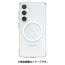 Galaxy S24 対応 ケース MagSafe Qi2 対応 耐衝撃 クリア カバー 背面 ハード 透明 マグセーフ スマホケース Clear MagSafe クリア RT_G4SCRSPMC_CL