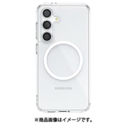 Galaxy S24 対応 ケース MagSafe Qi2 対応 耐衝撃 クリア カバー 背面 ハード 透明 マグセーフ スマホケース Clear MagSafe クリア RT_G4SCRSPMC_CL