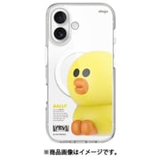 iPhone 16 対応 ケース ラインフレンズ 公式ライセンス クリア マグセーフ MagSafe対応 耐衝撃 スマホケース LINE FRIENDS Brown & Sally サリー EL_IPNCSPTLX_SA