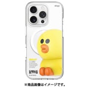 iPhone16Pro 対応 ケース ラインフレンズ 公式ライセンス クリア マグセーフ MagSafe対応 耐衝撃 スマホケース LINE FRIENDS Brown & Sally サリー EL_IPRCSPTLX_SA
