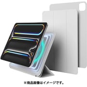 iPad Pro 2024 11インチ 対応 ケース スタンド カバー 強力 マグネット 式 分離式 iPadスタンド 角度調整 可能 背面 保護 マグネットスタンド MAGNET FOLIO ライトグレー EL_PPECSPLMF_GY