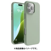 iPhone 16 Pro Max 対応 ケース シリコン 耐衝撃 スマホケース 指紋 防止 サラサラ シリコンケース SILICONE CASE カーキグリーン EL_IPGCSSCS3_KG