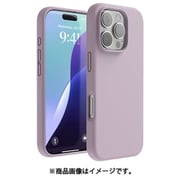 iPhone 16 Pro 対応 ケース シリコン 耐衝撃 スマホケース 指紋 防止 サラサラ シリコンケース SILICONE CASE ソフトパープル EL_IPRCSSCS3_SP